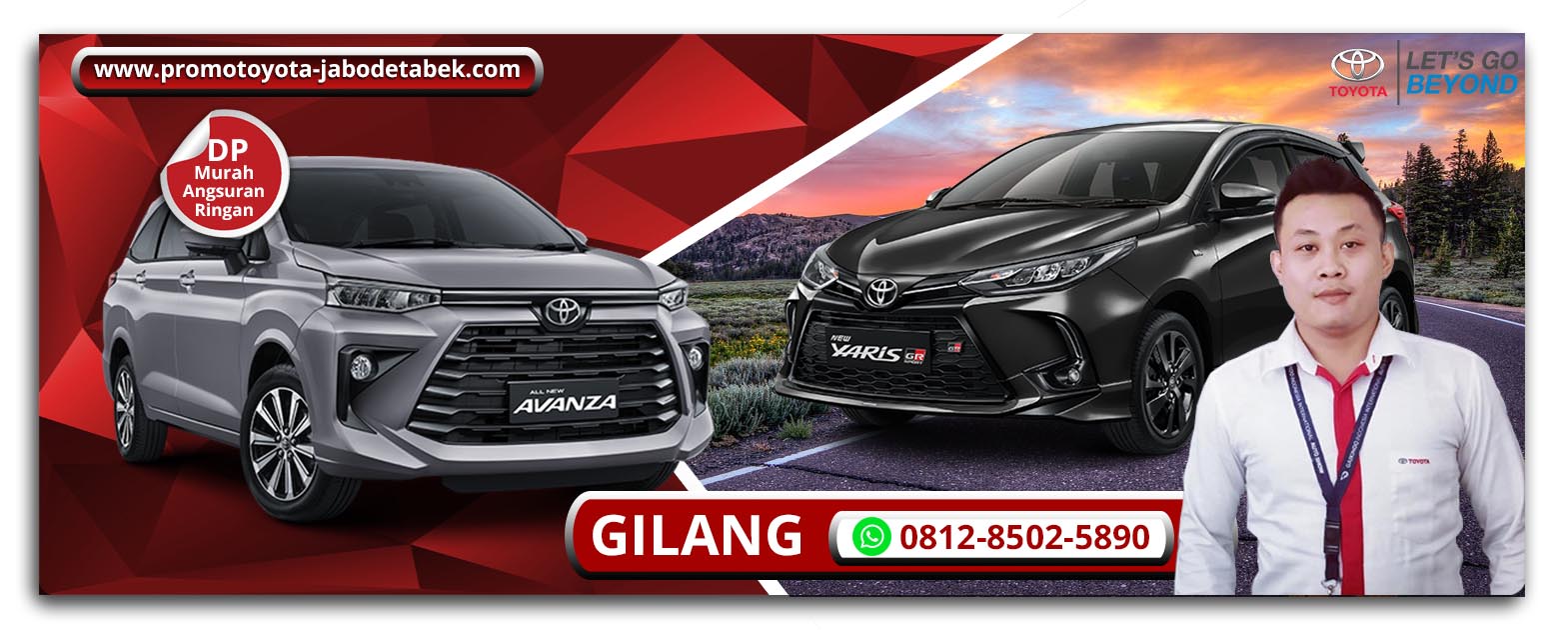 Banner Gilang Toyota Avanza Yaris